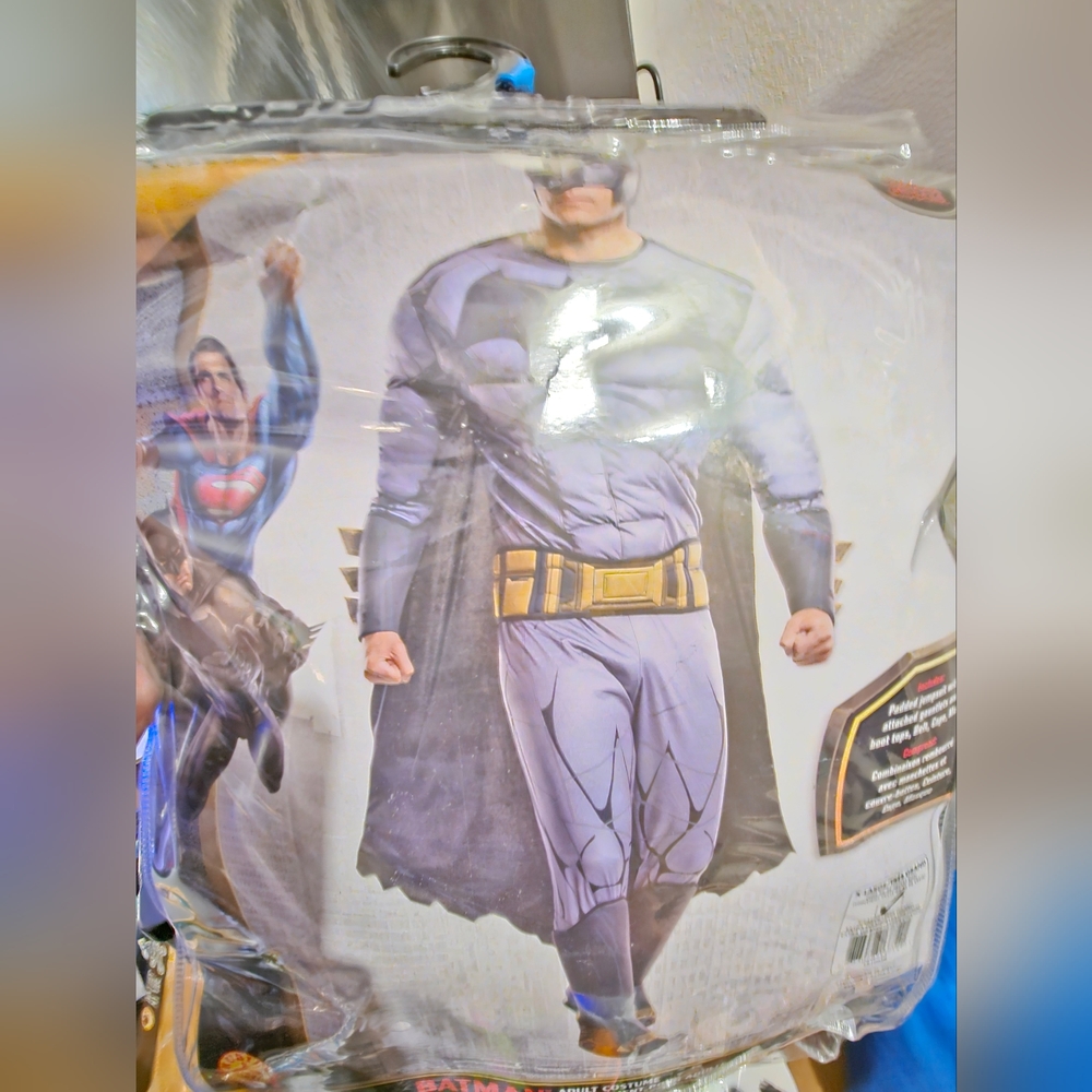 Mens size large Batman costume